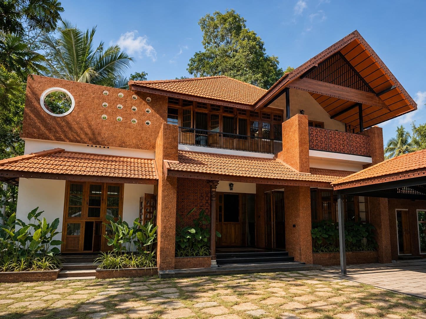 Deepu Residence — 4 BHK Residence in Thiruvananthapuram, Kerala by Elephant Studio Architects